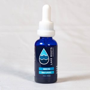 Broad Spectrum CBD Oil - THC Free - 1000 mg - Natural
