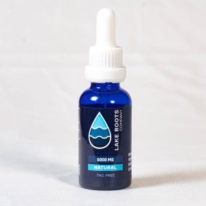 Broad Spectrum CBD Oil - THC Free - 5000 mg - Natural